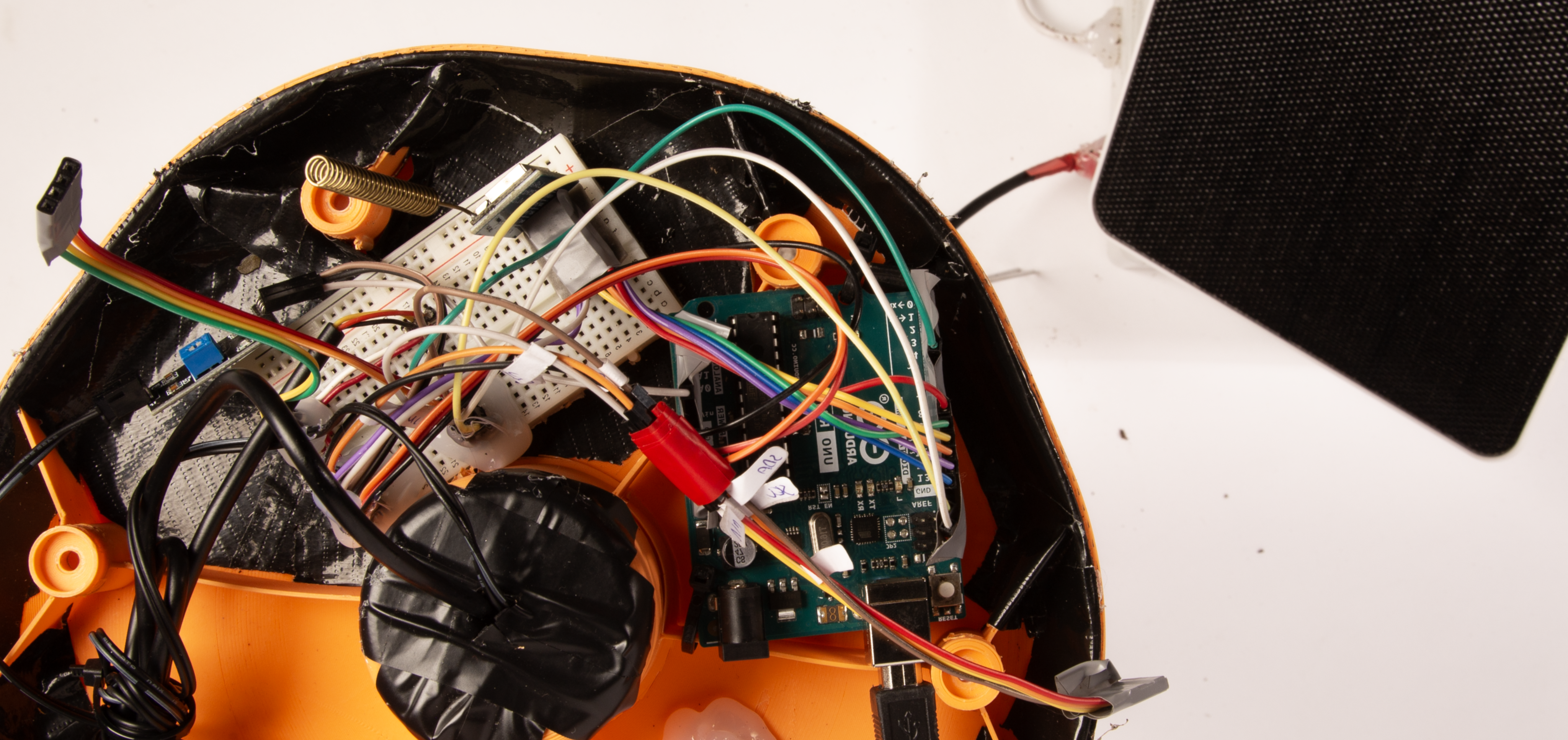 Anders brand wordmark in white placed on top of an image of a modern interior design.