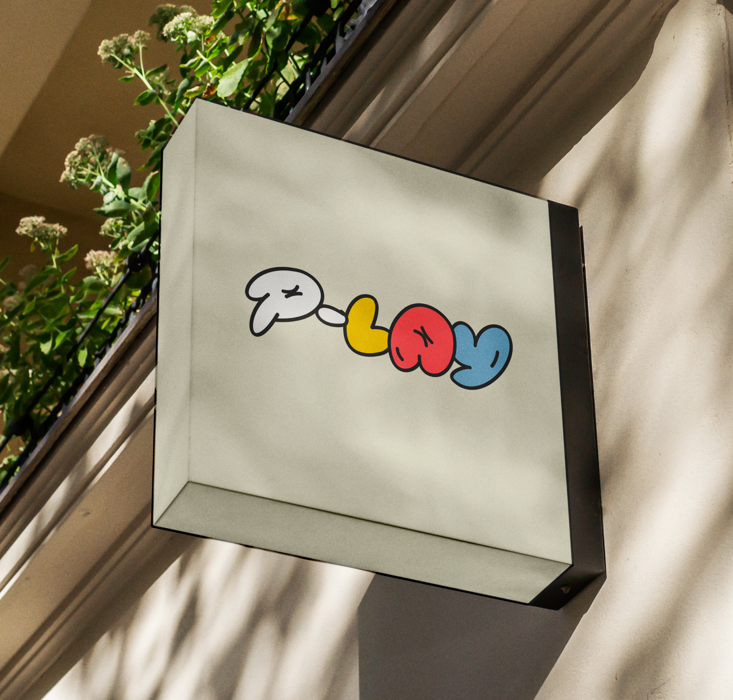 Graphic depicting a hexagonal cropped photo of an interior room design with grid lines along its borders.