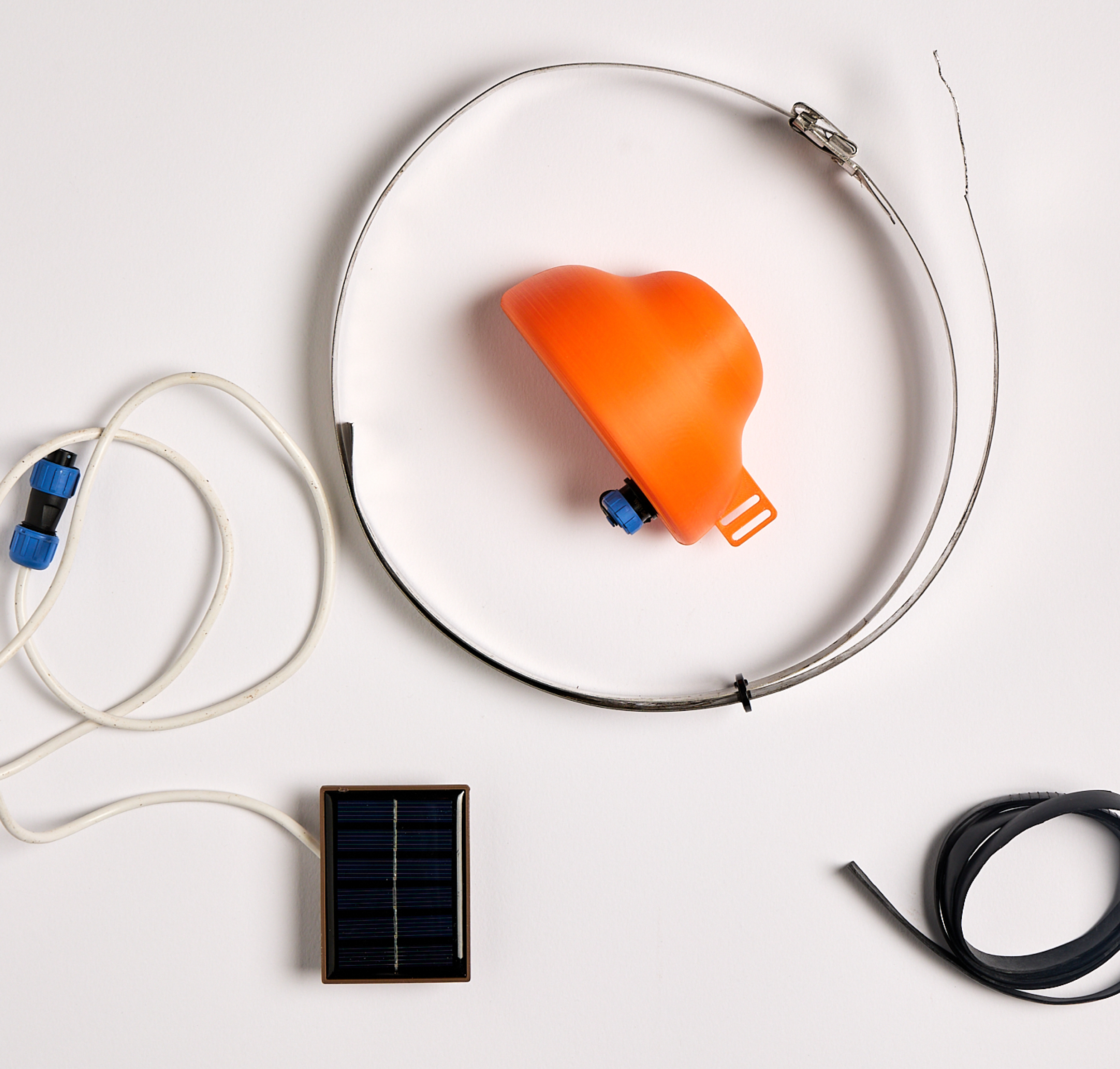 Graphic depicting a hexagonal cropped photo of an interior room design with grid lines along its borders.